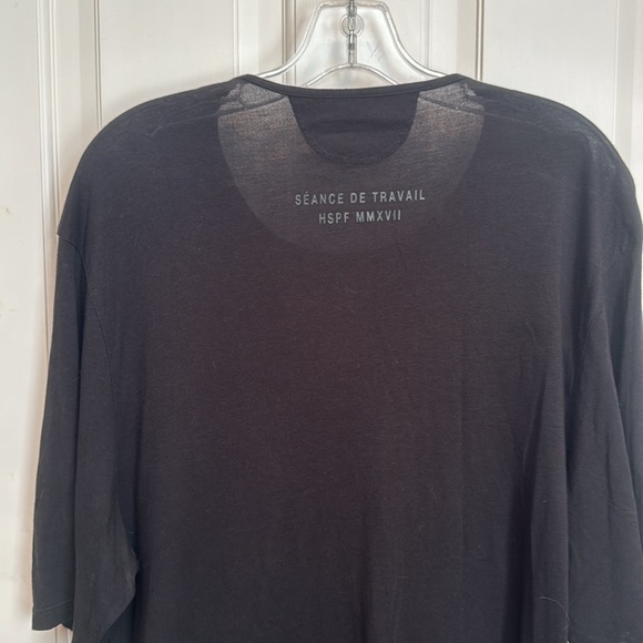 Helmut Lang black Black Graphic T-Shirt - Picture 5 of 5